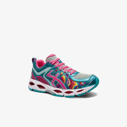 Iridescent Pink Capri Blue
