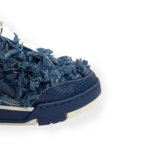 DISTRESSED DENIM LV SKATE